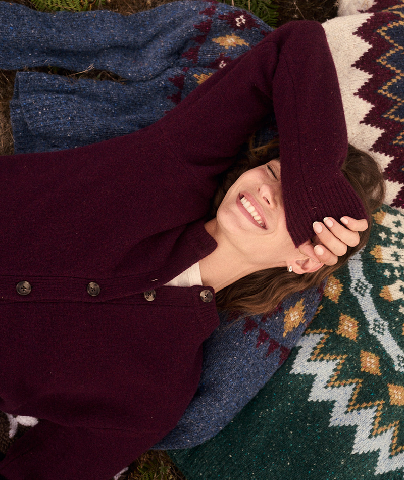Crewneck Cardigan